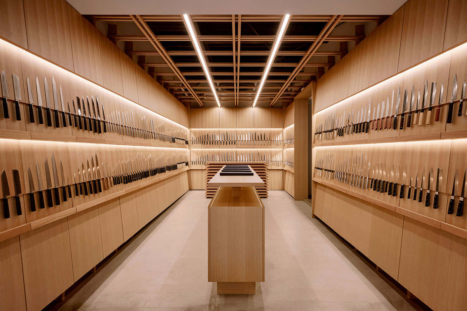 katata yoshihito design | 日本大阪tojiro刀具展厅 零售店-设计风向